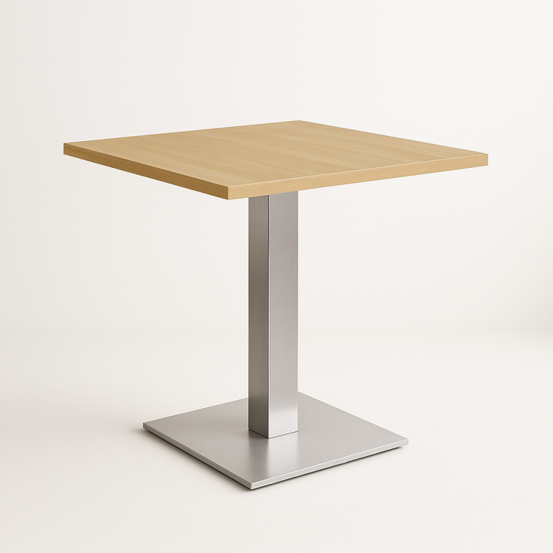 Square Table Square Base Surf Table Square Base - Moyne Events