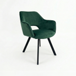 Teddy chair green plush